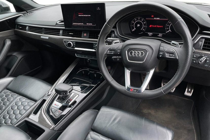 Audi RS4 Avant 2.9 Tfsi V6 Carbon Black Estate Tiptron Grey #6