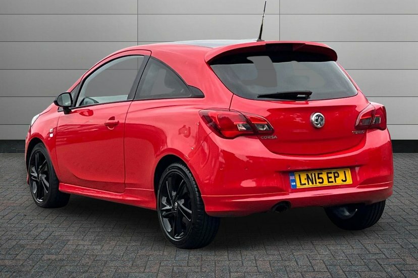 Vauxhall Corsa 1.0I Turbo Ecoflex Limited Edition Hatchback P LN15EPJ Red #3