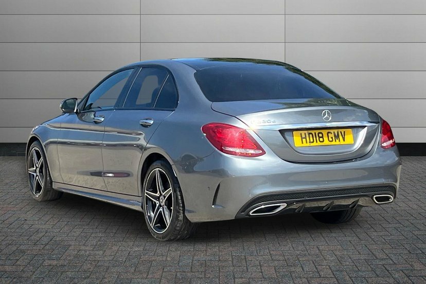 Mercedes-Benz C Class 2.1 C220d Amg Line Premium Saloon G-t HD18GMV Grey #3