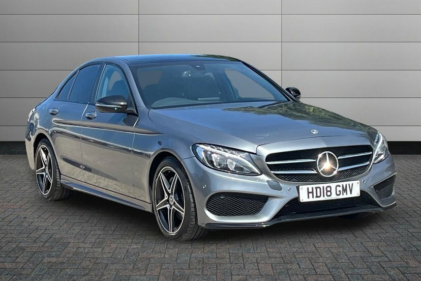 Mercedes-Benz C Class 2.1 C220d Amg Line Premium Saloon G-t Grey