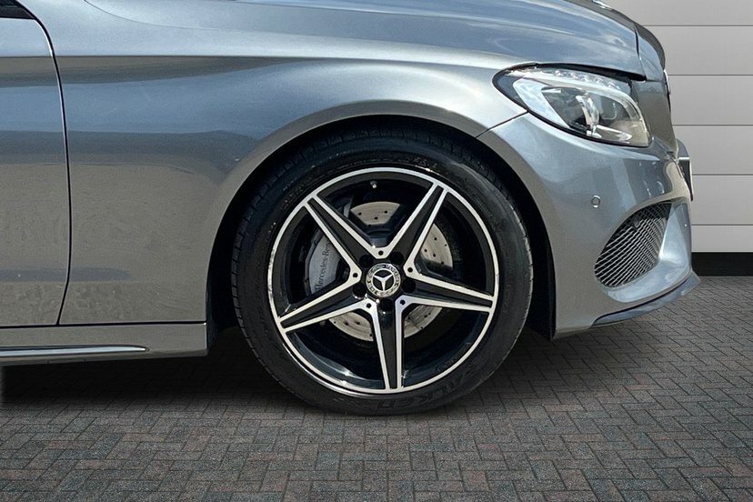 Mercedes-Benz C Class 2.1 C220d Amg Line Premium Saloon G-t HD18GMV Grey #5