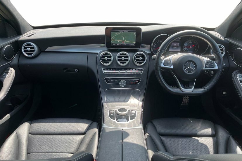Mercedes-Benz C Class 2.1 C220d Amg Line Premium Saloon G-t HD18GMV Grey #6