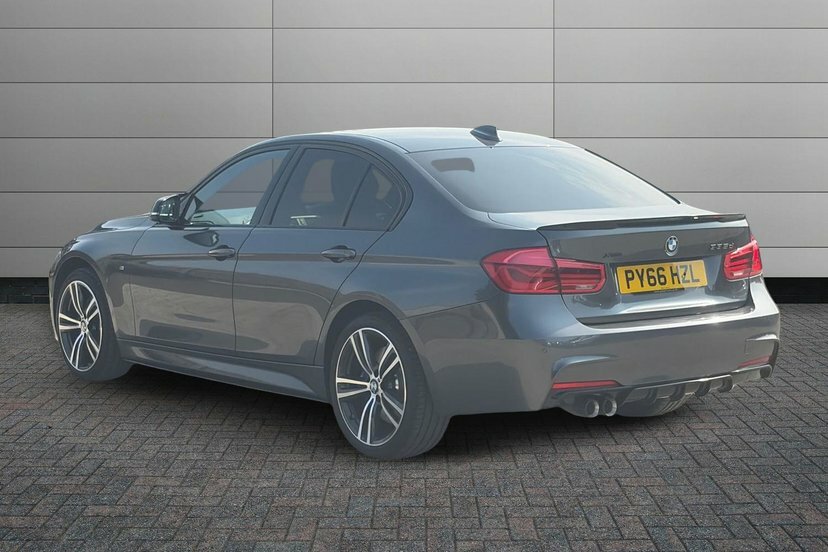BMW 3 Series 3.0 335D M Sport Saloon Xdrive 31 PY66HZL Grey #3