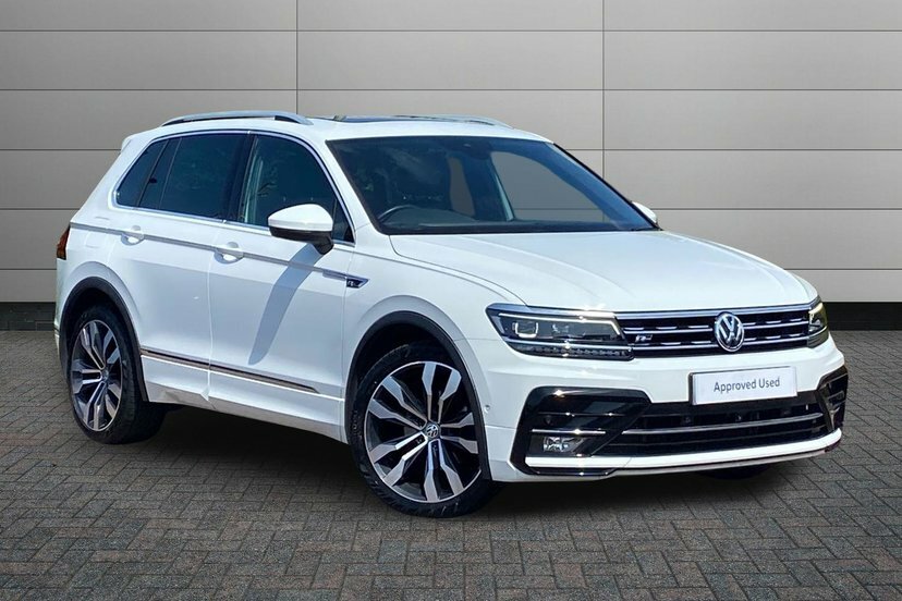 Volkswagen Tiguan 2.0 Tdi R-line Tech Suv Dsg 4Motion 15 White
