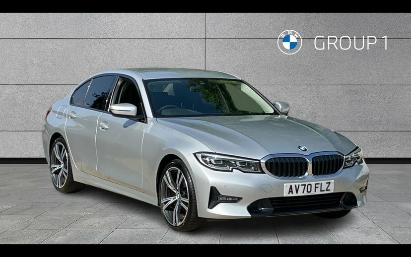 BMW 3 Series 320D Sport Saloon Silver