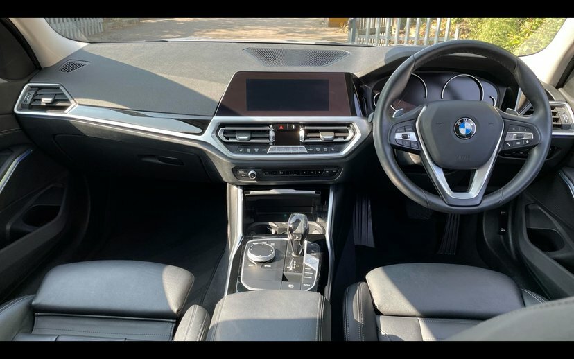 BMW 3 Series 320D Sport Saloon AV70FLZ Silver #4