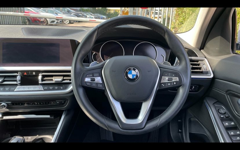 BMW 3 Series 320D Sport Saloon AV70FLZ Silver #5