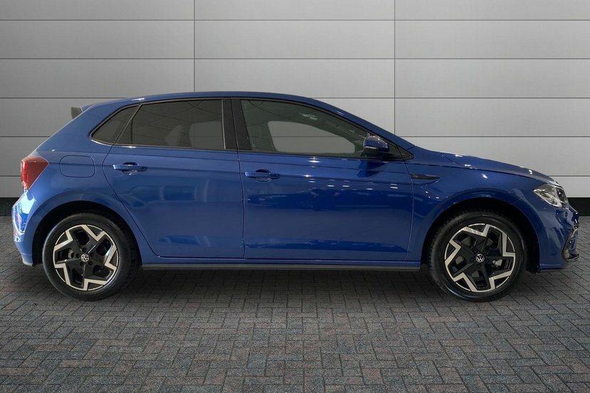 Volkswagen Polo 1.0 Tsi R-line Hatchback Dsg 115 Ps Blue #4