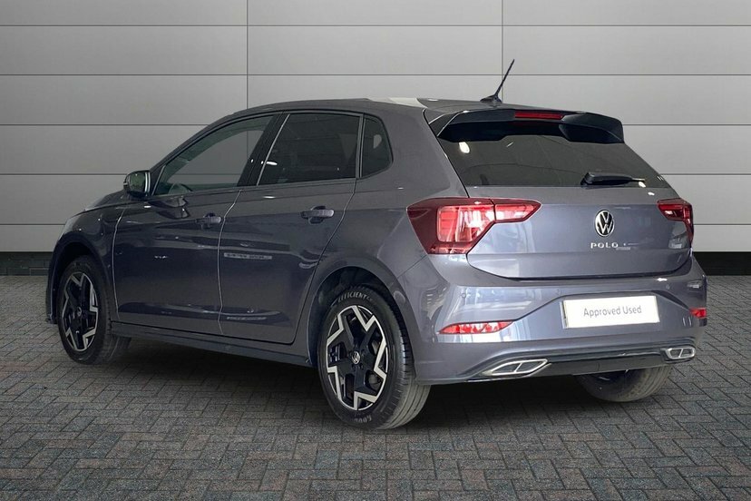Volkswagen Polo 1.0 Tsi R-line Hatchback Dsg 115 Ps KP75HJG Grey #3