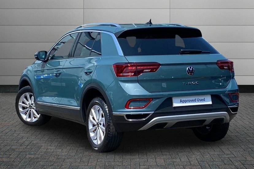 Volkswagen T-Roc 1.5 Tsi Style Suv 150 Ps Blue #3