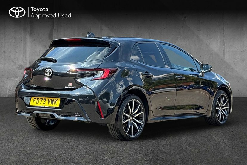 Toyota Corolla 2.0 Vvt-h Gr Sport Hatchback Hybrid Cvt Black #2