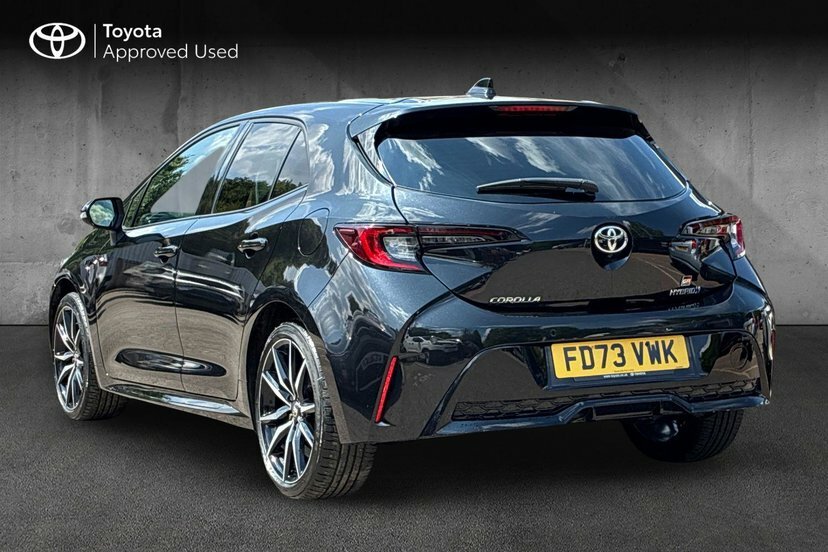Toyota Corolla 2.0 Vvt-h Gr Sport Hatchback Hybrid Cvt Black #4