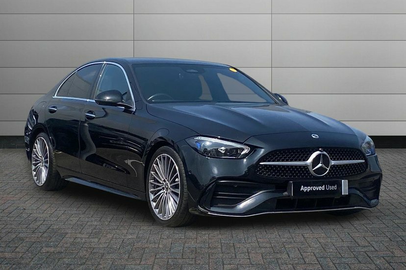 Mercedes-Benz C Class C200h Amg Line Premium Black
