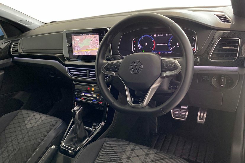 Volkswagen T-Cross 1.0 Tsi R-line Suv Dsg 115 Ps KO25UWJ Blue #6