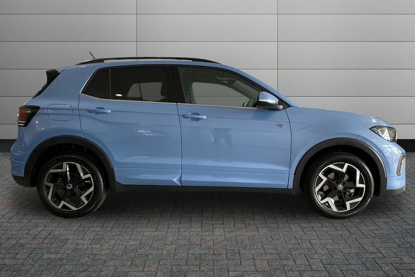 Volkswagen T-Cross 1.0 Tsi R-line Suv Dsg 115 Ps KO25UWJ Blue #4