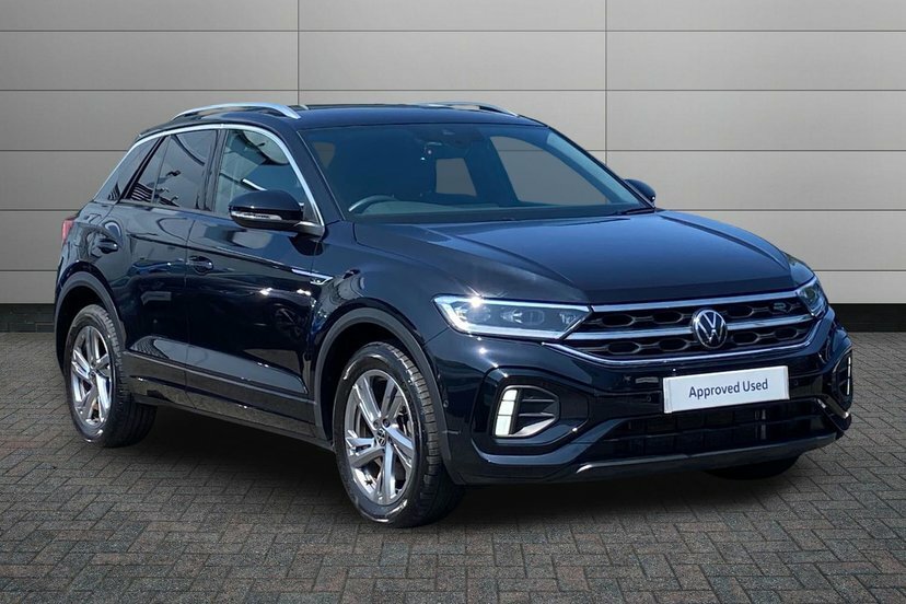 Volkswagen T-Roc 2.0 Tdi R-line Suv Dsg 150 Ps Black