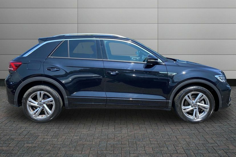 Volkswagen T-Roc 2.0 Tdi R-line Suv Dsg 150 Ps Black #4