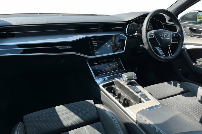 Audi A6 Saloon Sport Black #2