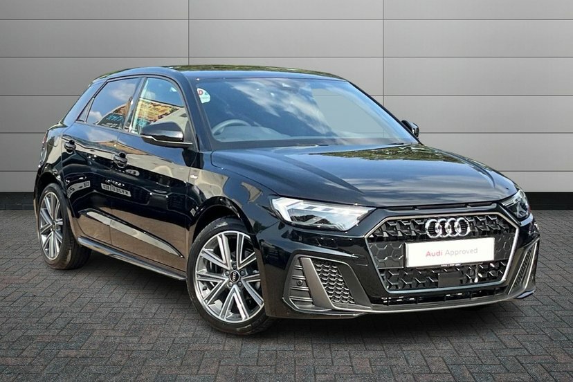 Audi A1 1.0 Tfsi 25 S Line Sportback S Tronic Black