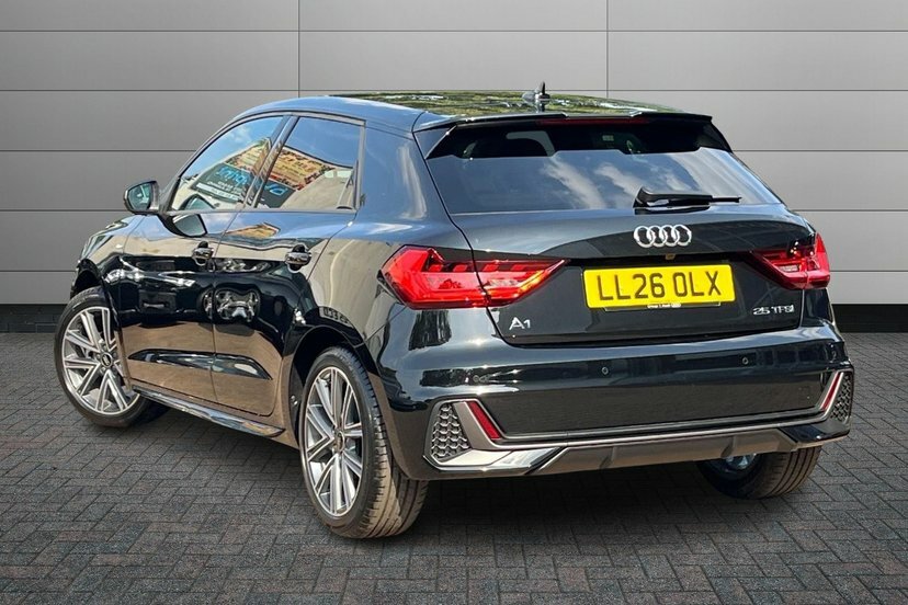 Audi A1 1.0 Tfsi 25 S Line Sportback S Tronic Black #3
