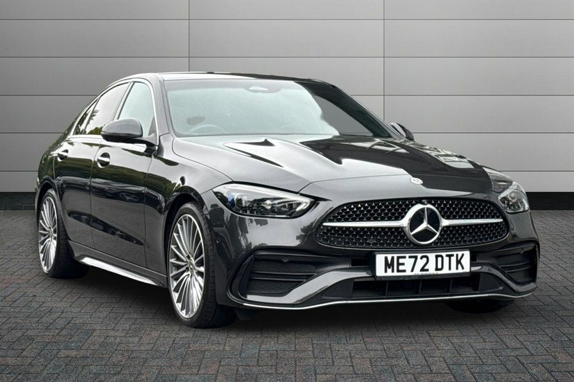 Mercedes-Benz C Class 1.5 C200h Mhev Amg Line Premium Saloon Petro Grey