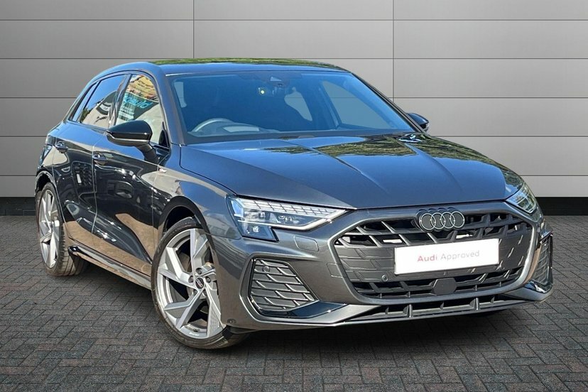 Audi A3 1.5 Tfsi 35 Black Edition Sportback S T Grey