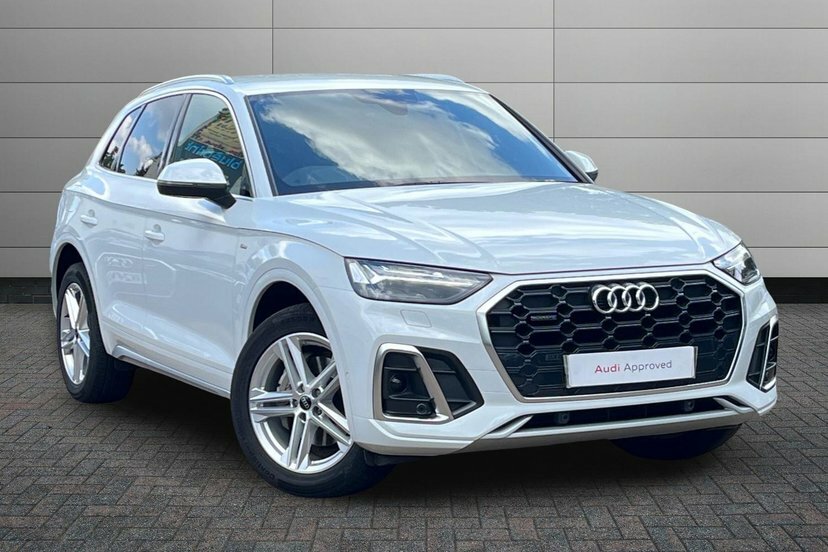 Audi Q5 2.0 Tdi 40 S Line Suv S Tronic Quattro White
