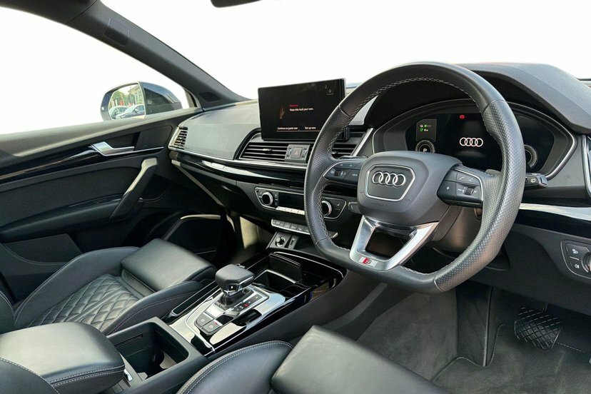 Audi Q5 2.0 Tfsie 50 Black Edition Suv Plug-in YB73TGK Blue #6