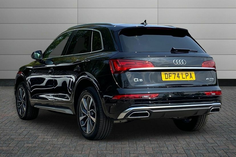Audi Q5 2.0 Tfsi 45 S Line Suv S Tronic Quattro DF74LPA Black #3