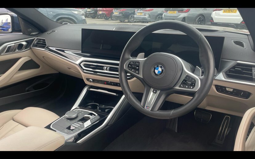 BMW 4 Series Gran Coupe 420I Xdrive M Sport Coupe Blue #6