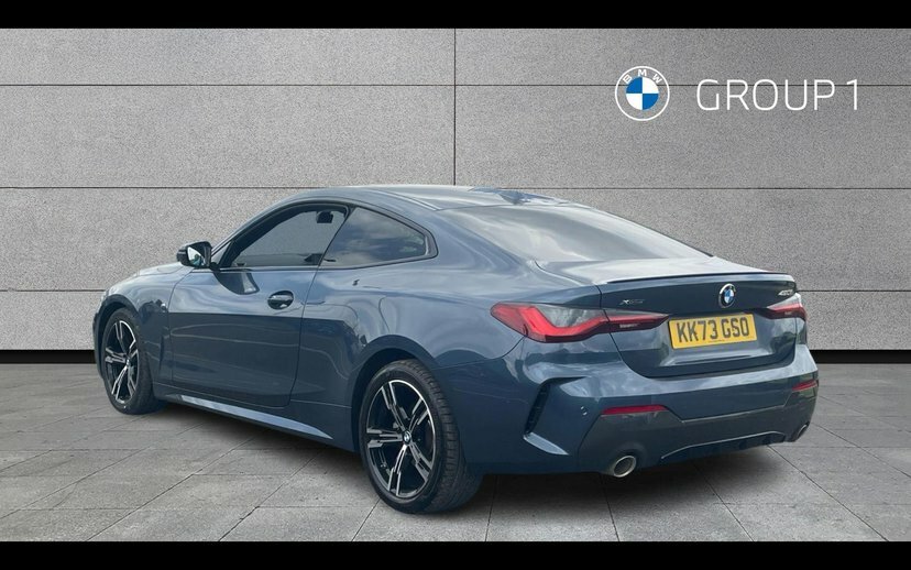 BMW 4 Series Gran Coupe 420I Xdrive M Sport Coupe Blue #2
