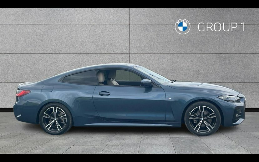 BMW 4 Series Gran Coupe 420I Xdrive M Sport Coupe Blue #3