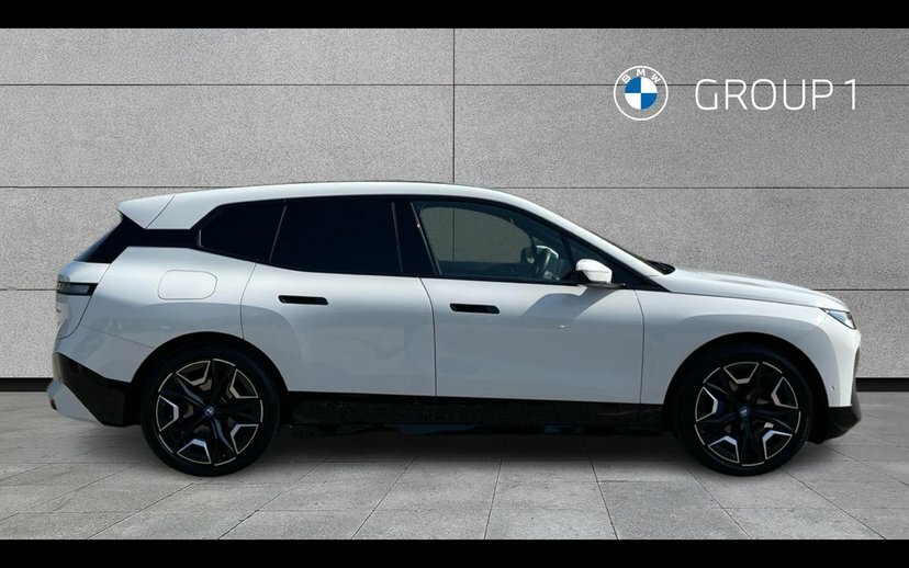 BMW iX Ix Xdrive40 M Sport White #3
