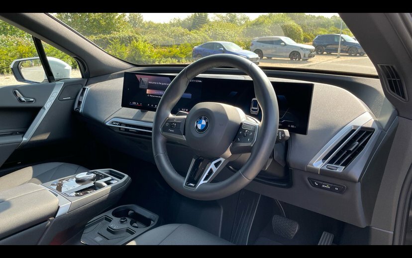 BMW iX Ix Xdrive40 M Sport White #6