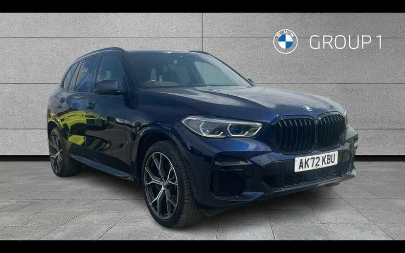 BMW X5 X5 Xdrive45e M Sport AK72KBU Blue