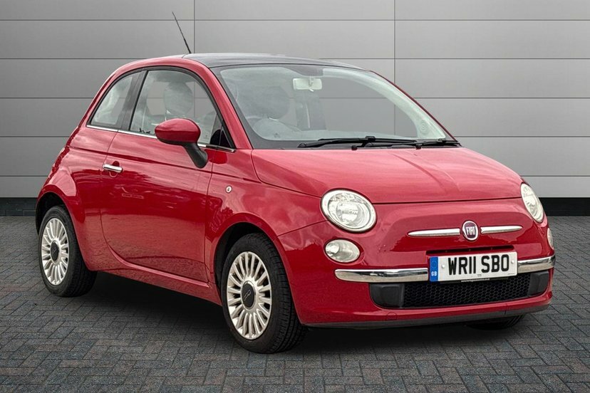 Fiat 500 1.2 Lounge Hatchback Euro 5 69 Red