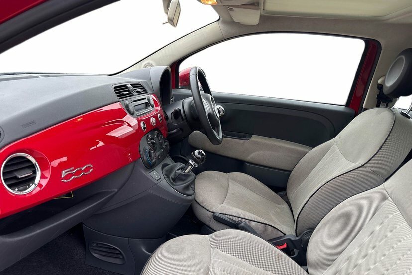 Fiat 500 1.2 Lounge Hatchback Euro 5 69 Red #2