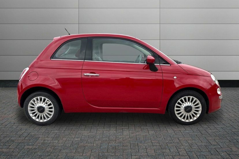 Fiat 500 1.2 Lounge Hatchback Euro 5 69 Red #4