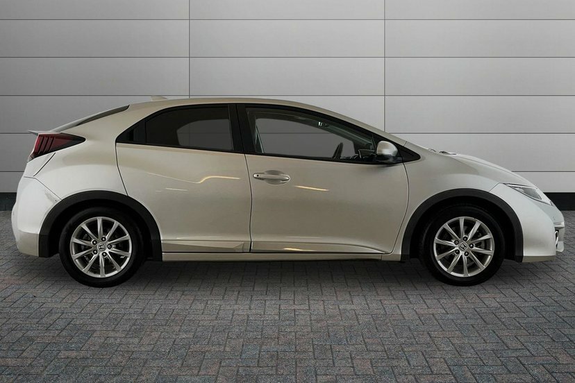 Honda Civic 1.6 I-dtec Sr Euro 5 Silver #4