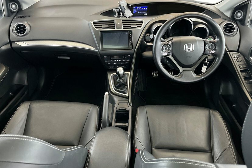 Honda Civic 1.6 I-dtec Sr Euro 5 Silver #6
