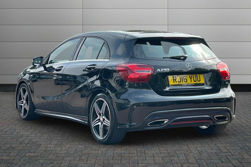 Mercedes-Benz A Class A250 Amg Premium Hatchback RJ16YUU Black #2