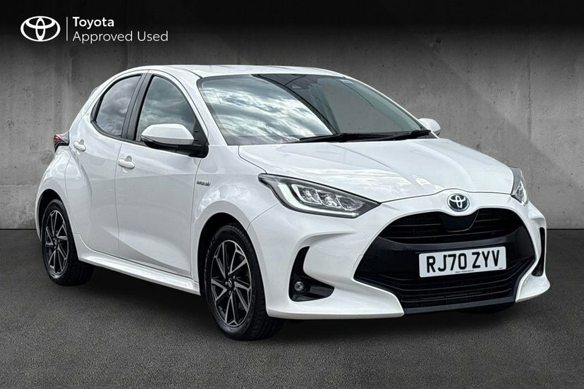 Toyota Yaris 1.5 Vvt-h Design Hatchback Hybrid E-cvt White