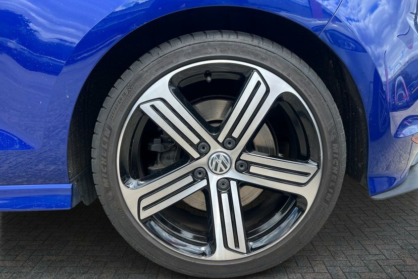 Volkswagen Golf 2.0 Tsi Bluemotion Tech R Hatchback Dsg LA15BKK Blue #5
