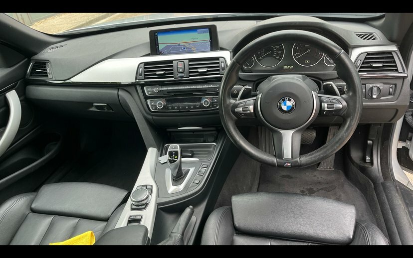 BMW 4 Series 435I M Sport Convertible Silver #5