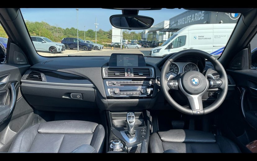 BMW 2 Series 220D M Sport Convertible Blue #4