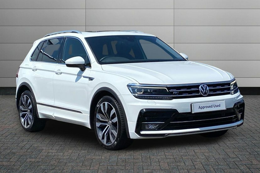Volkswagen Tiguan 2.0 Tdi R-line Suv 4Motion 150 White