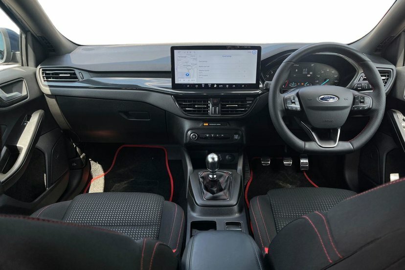 Ford Focus 1.0T Ecoboost St-line Hatchback NA73MGJ Blue #6