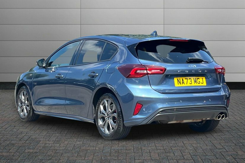 Ford Focus 1.0T Ecoboost St-line Hatchback NA73MGJ Blue #3