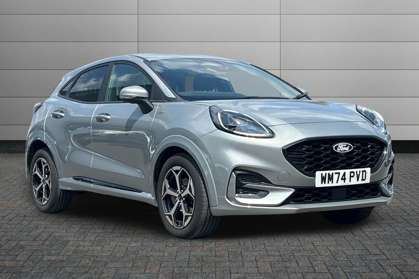 Ford Puma 1.0T Ecoboost Mhev St-line Suv Hybrid M Silver