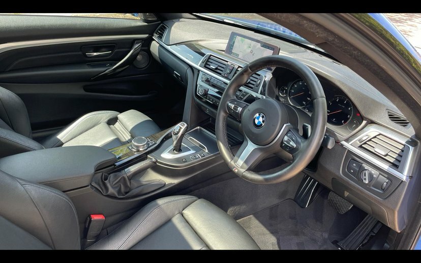 BMW 4 Series Gran Coupe 420D M Sport Coupe Blue #6
